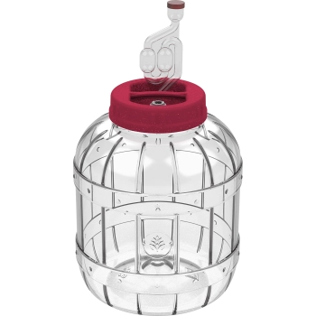 Nietłukący, wielofunkcyjny słoik do fermentacji, 5 L