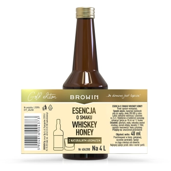 Esencja o smaku Whiskey Honey na 4 L - 40 ml