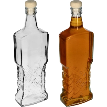 Butelka Kredensowa 700ml z korkiem