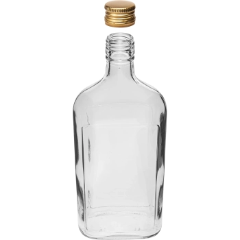 Butelka Piersiówka 500 ml z zakrętką, 6 szt.