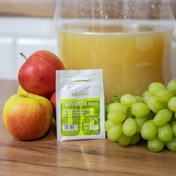 Enovini® OK WHITE - drożdże winiarskie obniżające kwasowość 7 g