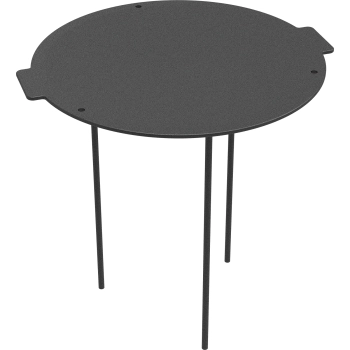 Patelnia grillowa, żeliwna, fi 44 cm