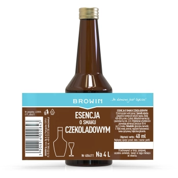 Esencja o smaku czekoladowym na 4 L - 40 ml