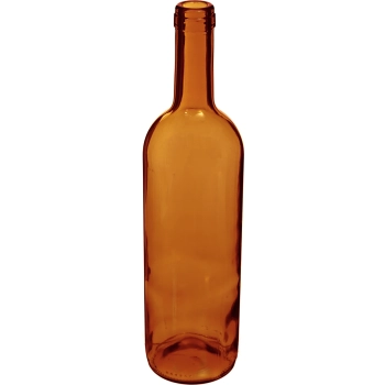 Butelka na wino 0,75 L brązowa - zgrzewka 8szt.