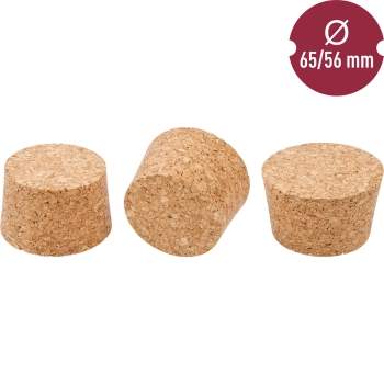 Korek z korka 65/56 mm