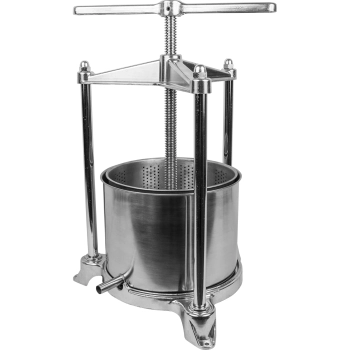 Prasa ramowa do owoców - stal nierdzewna, 5 l