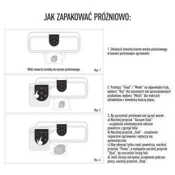 Zgrzewarka próżniowa - premium LED