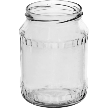 Słoik TO 720 ml z zakrętką kolorową fi 82/6 - 6 szt.