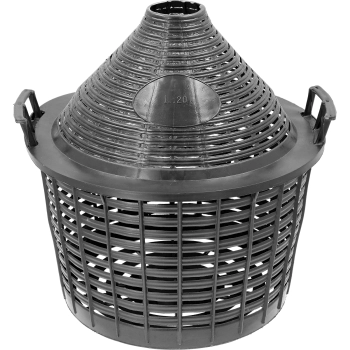 Balon do wina 20 L w koszu plastikowym