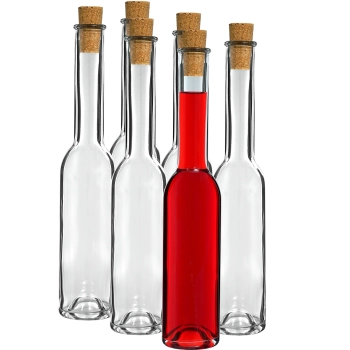 Butelka na nalewkę 200 ml 6 szt.+ 6 korków 23/18
