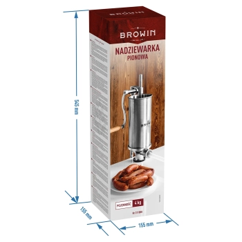 Nadziewarka pionowa 4 kg