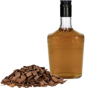 Płatki dębowe waniliowe, mocno opiekane, 50 g