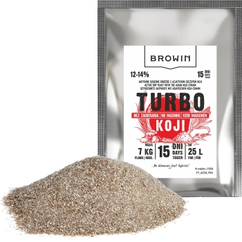 Drożdże gorzelnicze Turbo Koji, 50 g (bez zacierania!)