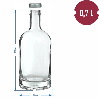Butelka Miss Barku z zakrętką 700ml
