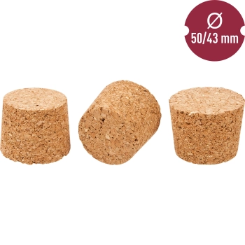 Korek z korka 50/43 mm