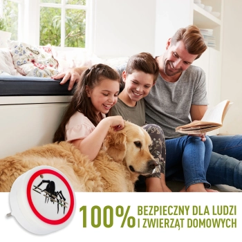 Ultradźwiękowy odstraszacz pająków - do użytku domowego