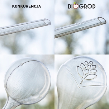 5x Kula nawadniająca do kwiatków dozownik wody nawilżacz kula wodna 400ml