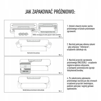 Zgrzewarka próżniowa do żywności pakowarka spożywcza RYB SERÓW +10 WORKÓW