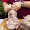 SIATKA WĘDLINIARSKA + pomocny APLIKATOR siatiki nadziewarka mięsa szynek