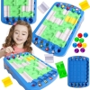 Gra Logiczna Układanka Puzzle Edukacyjne Tor Dla Kulek Plansza klocki