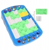 Gra Logiczna Układanka Puzzle Edukacyjne Tor Dla Kulek Plansza klocki