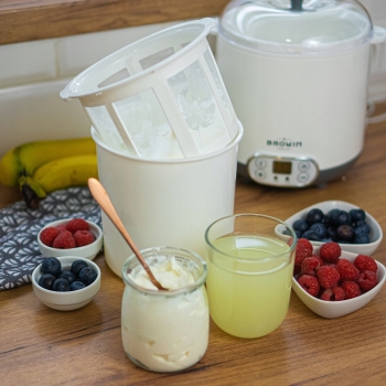 Jogurtownica Browin 1,5L DOMOWY SEREK KEFIR maszynka do robienia jogurtu
