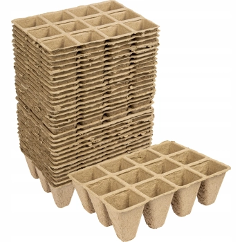 30x Paletka papierowa do Wysiewu Pikowania Sadzonki 360szt doniczki eko bio
